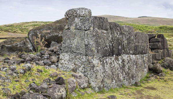 mur de Vinapu sur l'île de Pâwues