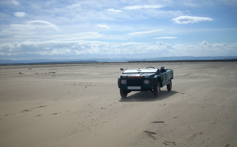 océan de sable déchainé